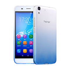 Housse Ultra Fine Transparente Souple Degrade pour Huawei Honor 4A Bleu