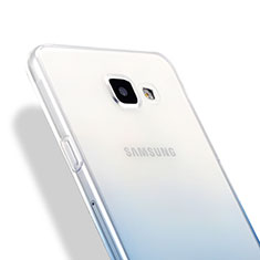 Housse Ultra Fine Transparente Souple Degrade pour Samsung Galaxy A5 (2016) SM-A510F Bleu