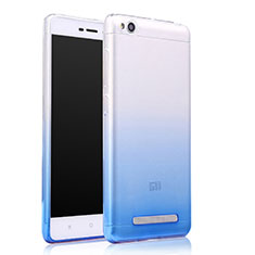 Housse Ultra Fine Transparente Souple Degrade pour Xiaomi Redmi 4A Bleu