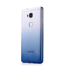 Housse Ultra Slim Transparente Souple Degrade pour Huawei Honor 5X Bleu