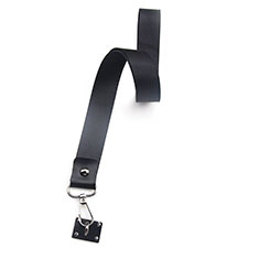 Laniere Bracelet Poignee Strap Universel K09 pour Oppo Reno4 Lite Noir