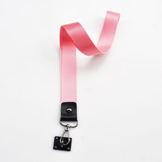 Laniere Bracelet Poignee Strap Universel K09 pour Oppo Reno7 SE 5G Rose
