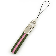 Laniere Bracelet Poignee Strap Universel K14 pour Oppo Reno7 SE 5G Rose