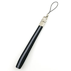 Laniere Bracelet Poignee Strap Universel W07 pour Oppo Reno7 4G Noir