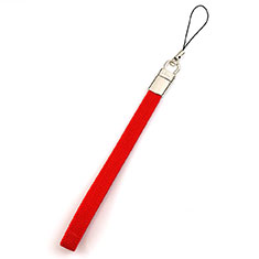 Laniere Bracelet Poignee Strap Universel W07 pour Xiaomi Mi 11 Lite 5G Rouge