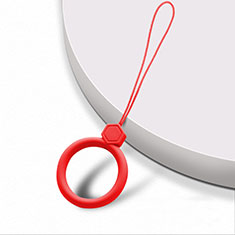 Laniere Porte Cles Strap Universel R01 pour Apple iPhone 11 Rouge