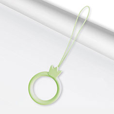 Laniere Porte Cles Strap Universel R07 pour Apple iPhone 15 Plus Vert