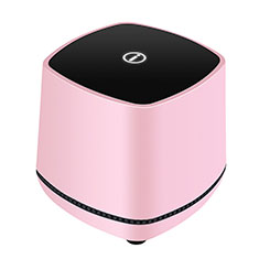 Mini Haut-Parleur Enceinte Portable Haut Parleur W06 pour Oppo A15 Rose