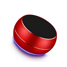 Mini Haut Parleur Enceinte Portable Sans Fil Bluetooth Haut-Parleur pour Samsung Galaxy J7 Pro Rouge