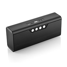 Mini Haut Parleur Enceinte Portable Sans Fil Bluetooth Haut-Parleur S17 pour Samsung Wave M S7250 Noir
