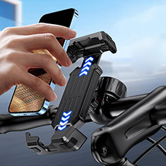 Motocyclette Bicyclette Guidon U Kit Tigra Fitclic Neo Velo Support Telephone Clip Universel pour Oppo K11 5G Noir