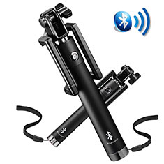 Perche de Selfie Sans Fil Bluetooth Baton de Selfie Extensible de Poche Universel S14 pour Huawei Y5 Noir