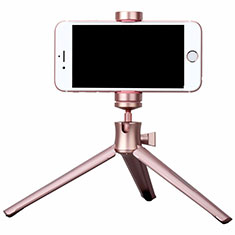 Perche de Selfie Trepied Sans Fil Bluetooth Baton de Selfie Extensible de Poche Universel T10 pour Huawei Mate 30 Or Rose