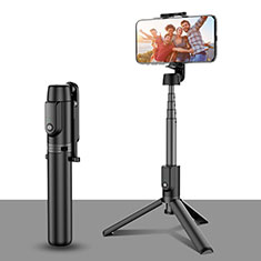 Perche de Selfie Trepied Sans Fil Bluetooth Baton de Selfie Extensible de Poche Universel T28 Noir