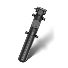 Perche de Selfie Trepied Sans Fil Bluetooth Baton de Selfie Extensible de Poche Universel T29 pour Huawei Mate 9 Noir
