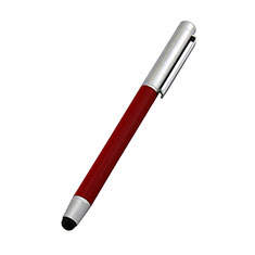 Stylet Tactile Ecran Universel P10 pour Oppo A73 2020 Rouge