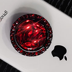 Support Bague Anneau Support Telephone Universel S16 Rouge