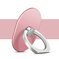 Support Bague Anneau Support Telephone Universel Z06 pour Wiko Stairway Or Rose