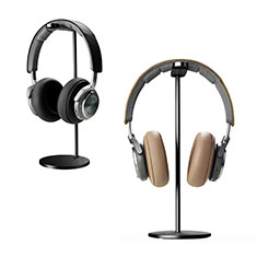 Support Casque Ecouteur Cintre Universel H01 pour Huawei Ascend Y330 Noir
