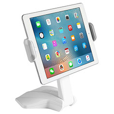 Support de Bureau Support Tablette Flexible Universel Pliable Rotatif 360 K03 pour Apple iPad 2 Blanc