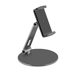 Support de Bureau Support Tablette Flexible Universel Pliable Rotatif 360 K10 pour Apple iPad 10.9 (2022) Noir