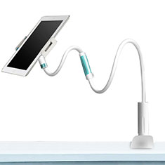 Support de Bureau Support Tablette Flexible Universel Pliable Rotatif 360 pour Samsung Galaxy Tab 2 10.1 P5100 P5110 Blanc