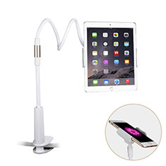 Support de Bureau Support Tablette Flexible Universel Pliable Rotatif 360 T29 pour Apple iPad Mini Blanc