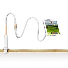 Support de Bureau Support Tablette Flexible Universel Pliable Rotatif 360 T33 pour Apple iPad Air 2 Or