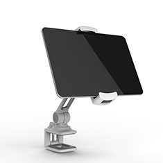 Support de Bureau Support Tablette Flexible Universel Pliable Rotatif 360 T45 pour Apple iPad 3 Argent