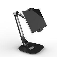 Support de Bureau Support Tablette Flexible Universel Pliable Rotatif 360 T46 pour Apple iPad Air 5 10.9 (2022) Noir