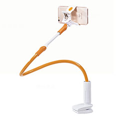Support de Bureau Support Telephone Flexible Universel Pliable Rotatif 360 T10 pour LG X Power Orange