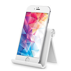 Support de Bureau Support Telephone Universel pour Oppo Find X3 5G Blanc