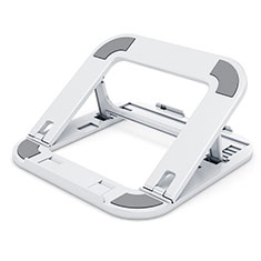 Support Ordinateur Portable Universel T02 pour Samsung Galaxy Book S 13.3 SM-W767 Blanc