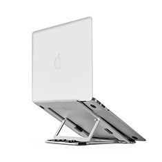 Support Ordinateur Portable Universel T08 pour Apple MacBook Air 13.3 pouces (2018) Argent