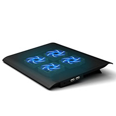 Support Ordinateur Portable Ventilateur de Refroidissement Radiateur Universel 9 Pouces a 16 Pouces M04 pour Apple MacBook Pro 13 pouces Noir