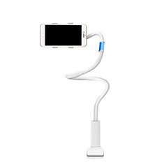 Support Telephone Support de Bureau Flexible Universel Pliable Rotatif 360 pour Apple iPhone 4S Bleu