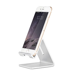 Support Telephone Support de Bureau Universel pour Oppo A78 5G Argent