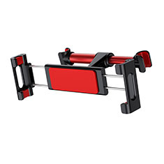 Support Telephone Universel Voiture Siege Arriere Pliable Rotatif 360 B02 pour Samsung Galaxy S21 FE 5G Rouge