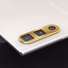 Verre Trempe Protecteur de Camera Protection pour Samsung Galaxy Note 10 5G Or