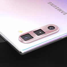 Verre Trempe Protecteur de Camera Protection pour Samsung Galaxy Note 10 5G Or Rose