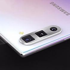 Verre Trempe Protecteur de Camera Protection pour Samsung Galaxy Note 10 Argent