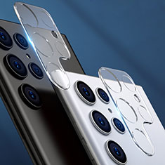 Verre Trempe Protecteur de Camera Protection pour Samsung Galaxy S22 Ultra 5G Clair