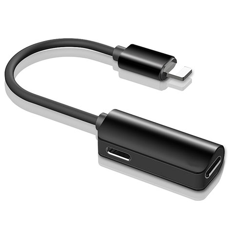Cable Lightning USB H01 pour Apple iPhone 11 Pro Noir