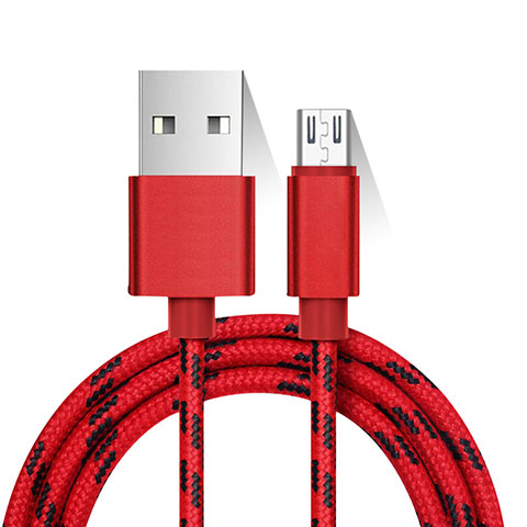 Cable Micro USB Android Universel M01 Rouge