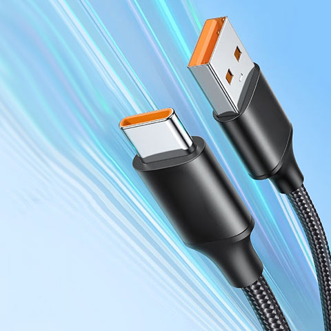 Cable Type-C Android Universel 6A H01 Noir