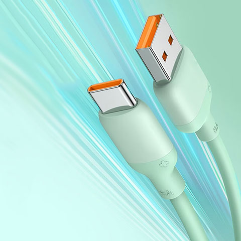 Cable Type-C Android Universel 6A H04 Vert