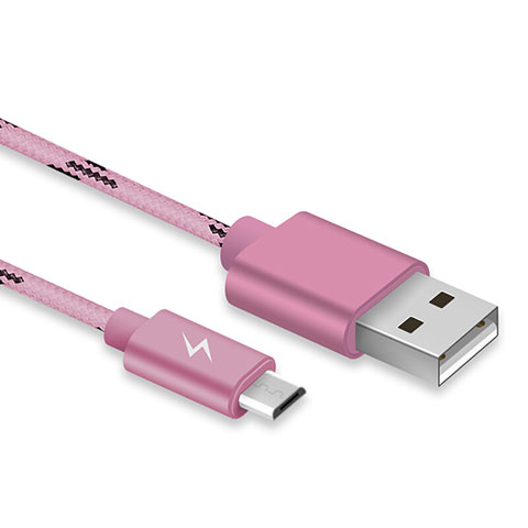 Cable USB 2.0 Android Universel A03 Or Rose