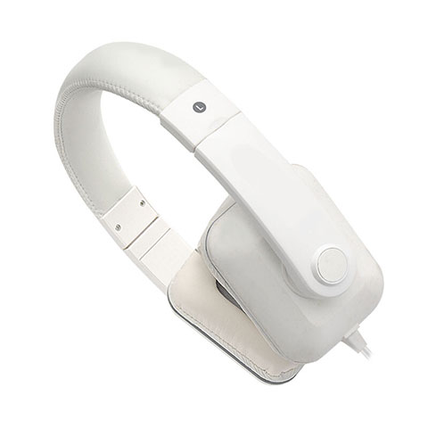 Casque Filaire Sport Stereo Ecouteur Intra-auriculaire Oreillette H66 Blanc