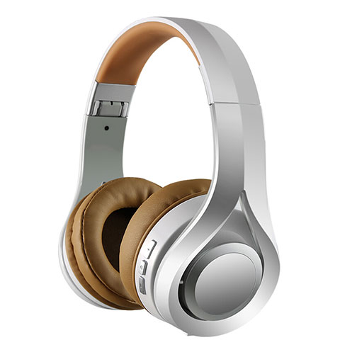 Casque Sport Bluetooth Stereo Ecouteur Intra-auriculaire Sans fil Oreillette H75 Blanc