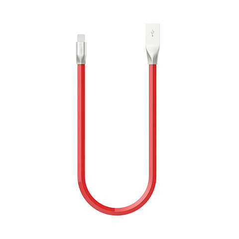 Chargeur Cable Data Synchro Cable C06 pour Apple iPhone 8 Plus Rouge